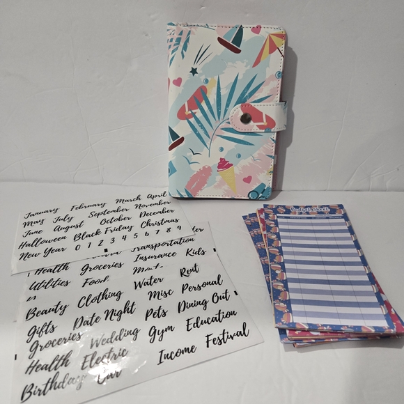 Other - Daily Budget Planner, Savings Envelope Money Organizer, Budget Sheets, Stickers